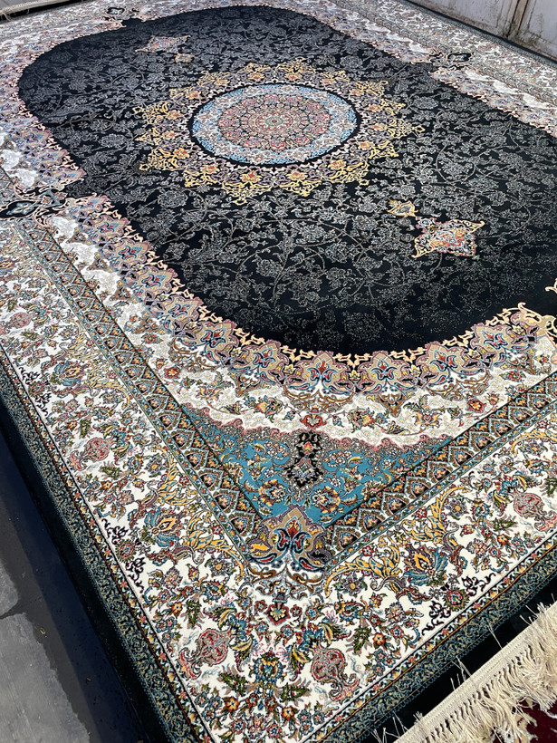 یک تخته ۱۲ متری ماشینی ۷۰۰شانه تراکم ۲۵۵۰سرمه ای نو