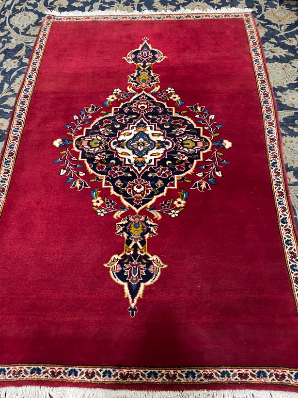 ذرع و نیم کف ساده کاشان خوابدار و سالم