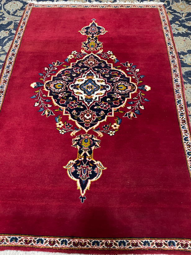 ذرع و نیم کف ساده کاشان خوابدار و سالم