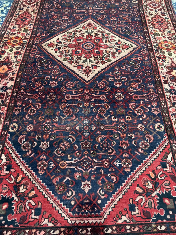 کناره دستبافت خوابدار ملایر(همدان) سالم و پرزدار