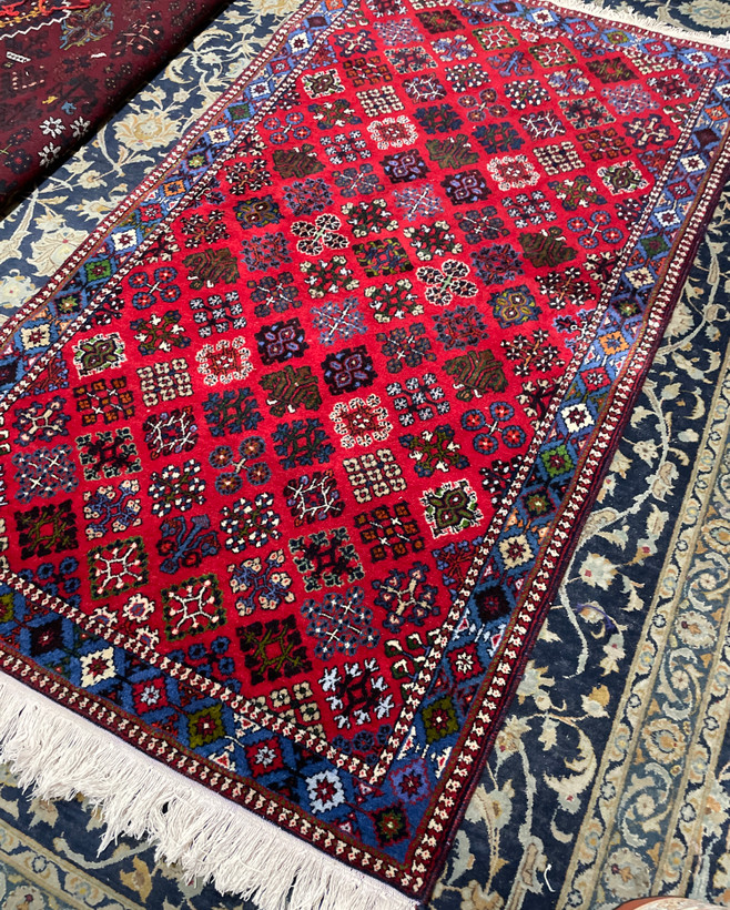 کناره دستبافت لاکی میمه